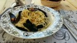Spaghetti con cozze nere in bianco
